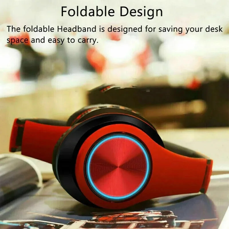 VIVO B39 Wireless Bluetooth Head With Mic Noise Cancelling mounted Headphones HiFi Stereo Sport Gaming Headsets Earphones