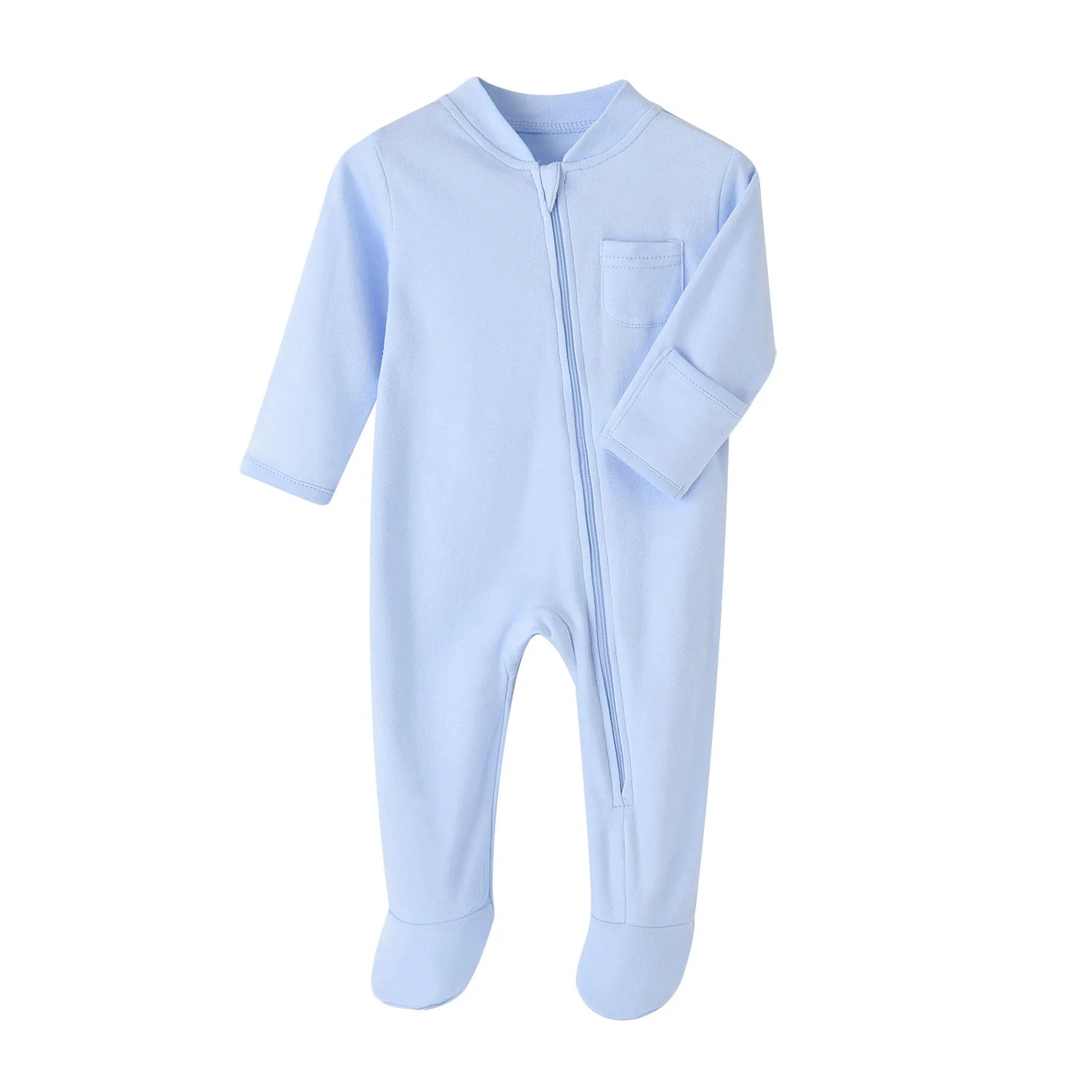 Cotton Baby Romper Newborn Jumpsuit Zipper Sleepsuit INS Pajamas Sleepwear Sleeper Autumn Spring Ropa De Bebe Grows Growing