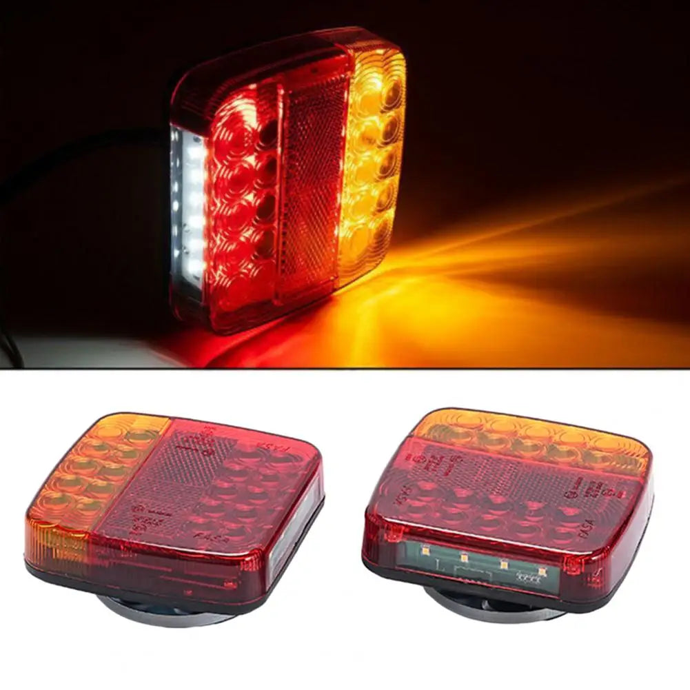 Wireless Trailer Light Kit Magnetic Trailer Lights High Lumens Led Magnetic Towing Tail Lights Wireless Trailer Lights for Car