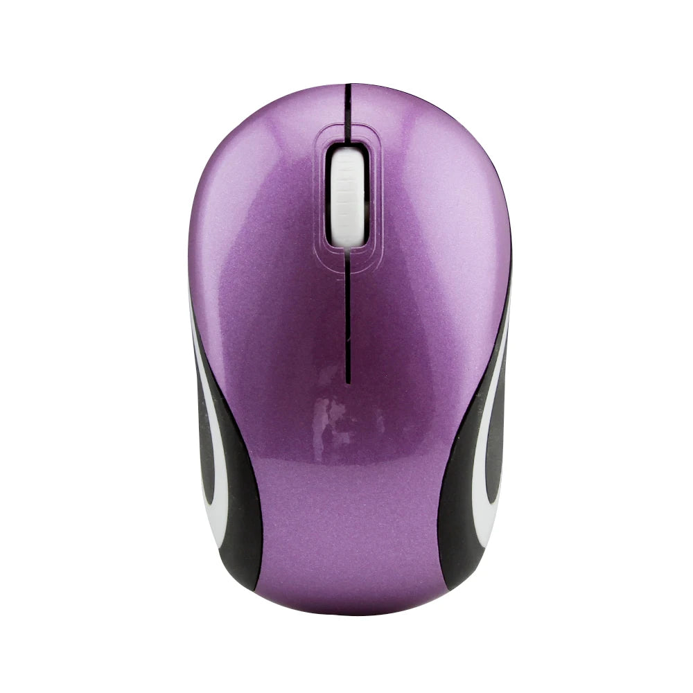 Wireless 2.4G Mouse Mini Light Weight Portable Mause Plug And Play PC And Laptop Universal Suitable Kid Or Small Hand Office Use