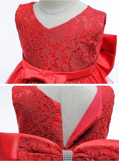 newborn Birthday Party Dress for Girls 3 6 12 24months Newyear Pageant Lace Dresses Embroidery Dress with Headwear baby clothes