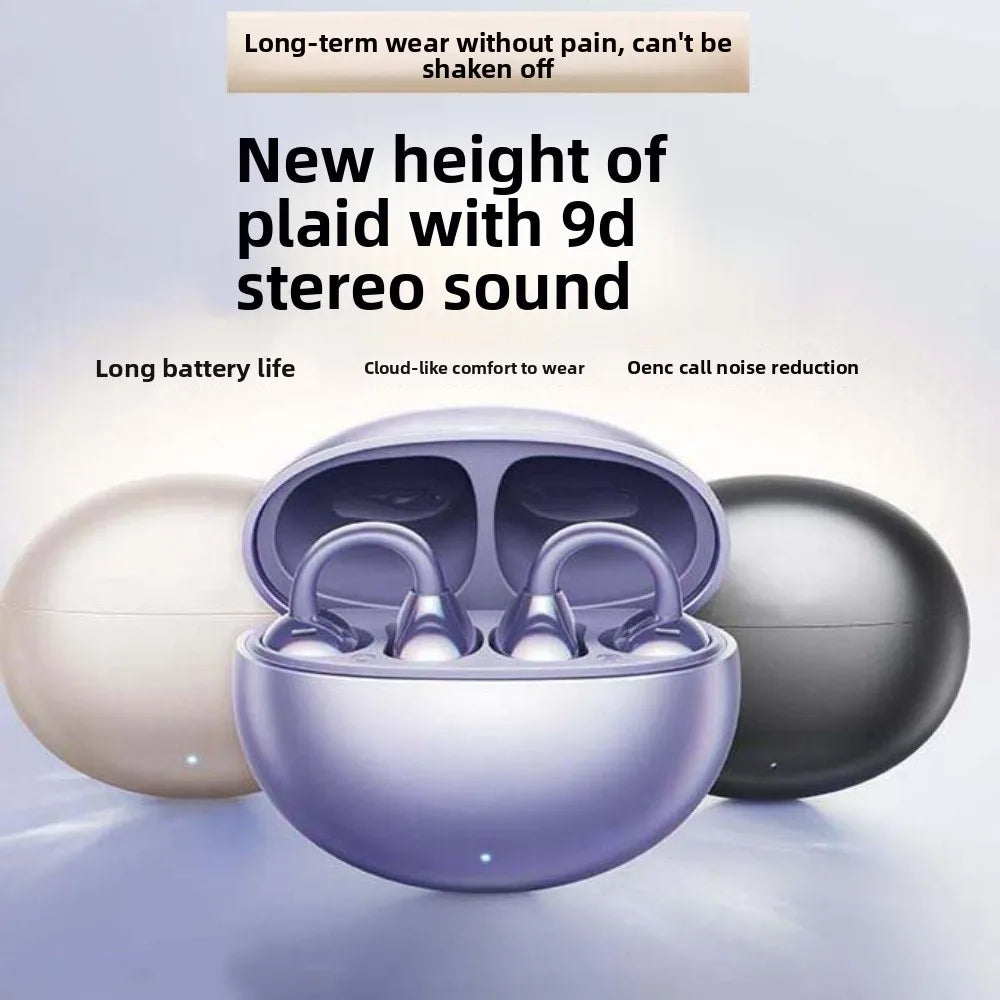 Over-Ear Bluetooth Headset Noise Reduction Surround Sound Bluetooth Headphone Waterproof Mini Size Wireless Bluetooth Earphone