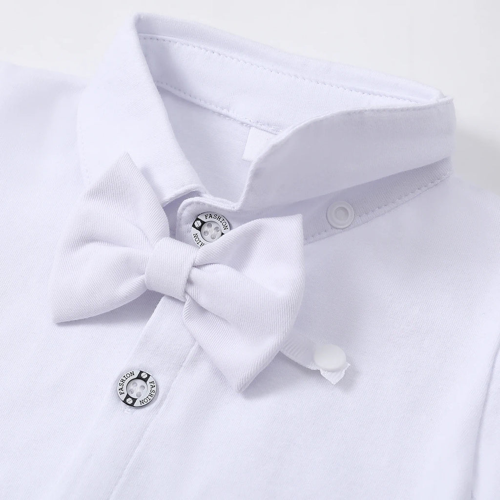 Baby Boy Baptism Outfit Infant First Easter Church Christening Suit Set Toddler Formal Wedding Birthday Party Gift Clothes