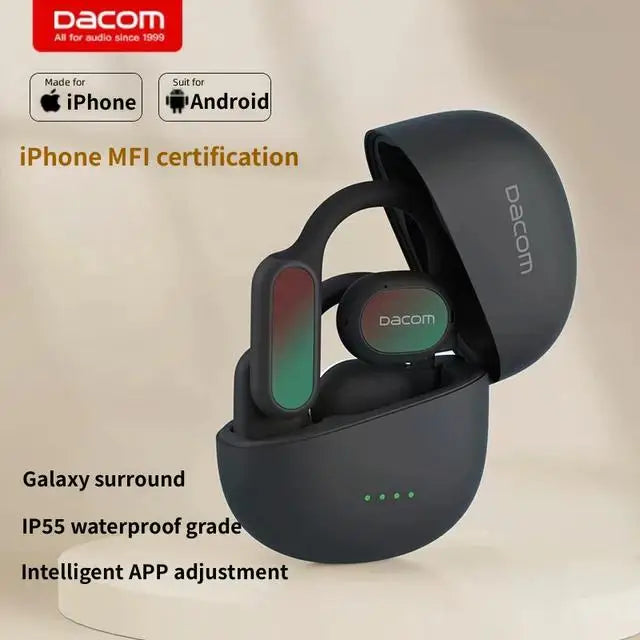 Dacom Bluetooth 5.3 Earphones H11 Pro Not in Ear True Wireless OWS Dual Ear Hanging Open High-Definition Noise Reduction