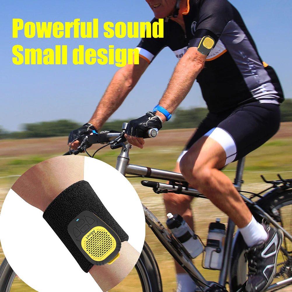 Wearable Bluetooth5.3 Speaker Magnetic Clip-On Wireless Speaker Waterproof Portable Sound with Strap for Hands-Free Music/Calls