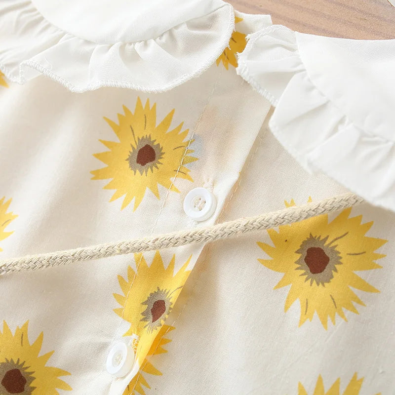 Newborn baby Fashion Design Dress for Spring Summer infant Girl Babies Clothing costume 1 year Birthday Princess Dresses Dress