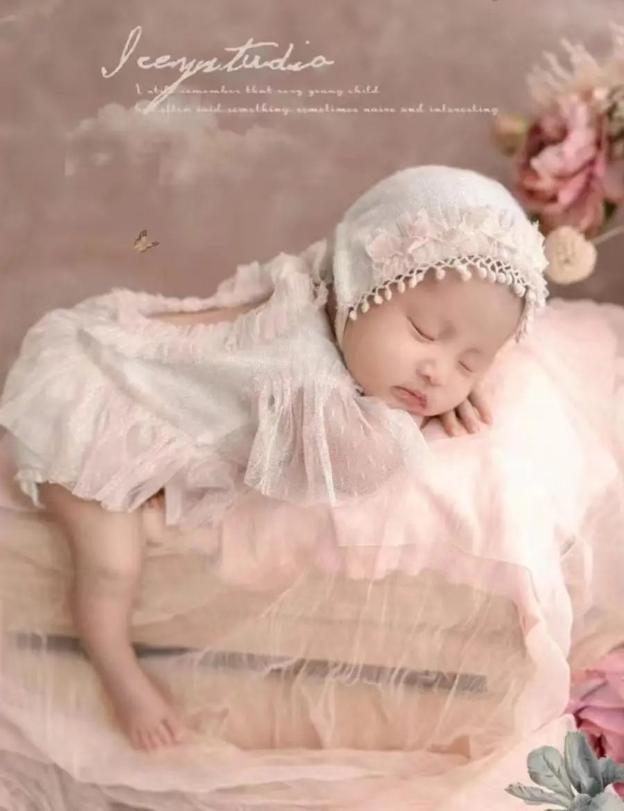 Baby Girl Dress  Newborn Photography Props  Lace Romper Bodysuits Outfits Photography Girl Dress