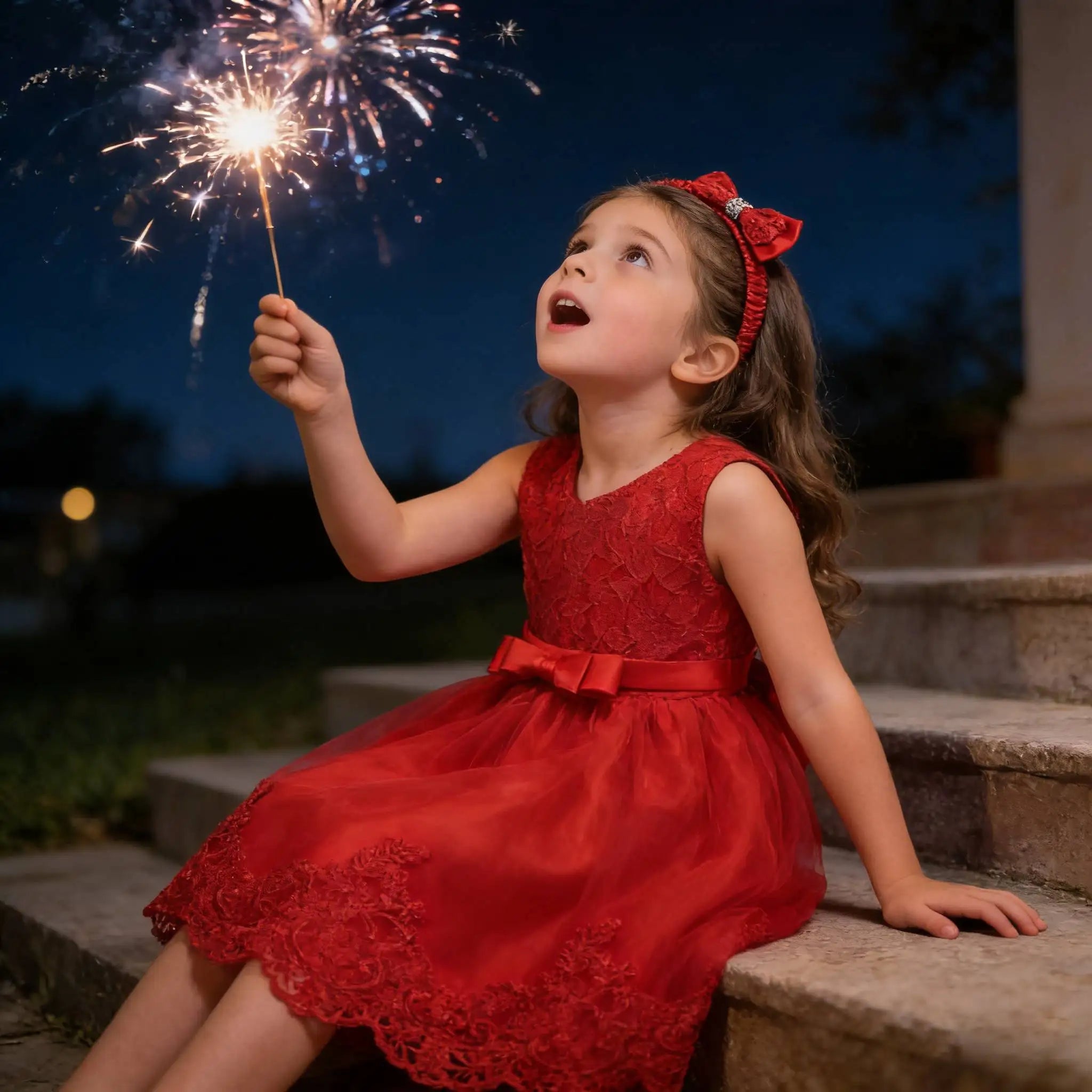 newborn Birthday Party Dress for Girls 3 6 12 24months Newyear Pageant Lace Dresses Embroidery Dress with Headwear baby clothes