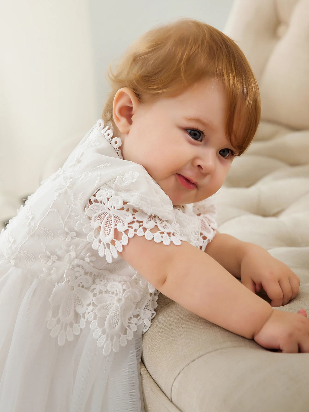 Baby Christening Stuff Dress Baby Girl Dress Party Birthday Wedding Princess White Dresses