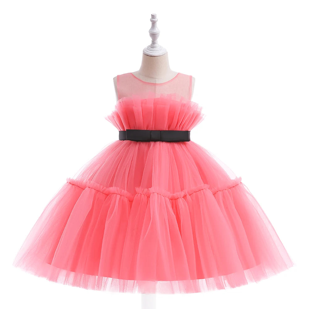Newborn Baptism Dress For Baby Girls Princess Tutu Costume Infant 1 Year Birthday Party Dresses Toddler Girl Wedding Clothes