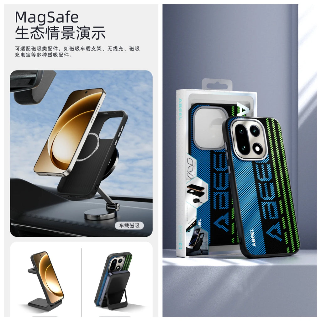 For Magsafe Case For OnePlus 15 Magnets Magnetic Wireless Charging Shell Fashion