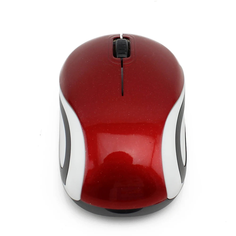 Wireless 2.4G Mouse Mini Light Weight Portable Mause Plug And Play PC And Laptop Universal Suitable Kid Or Small Hand Office Use