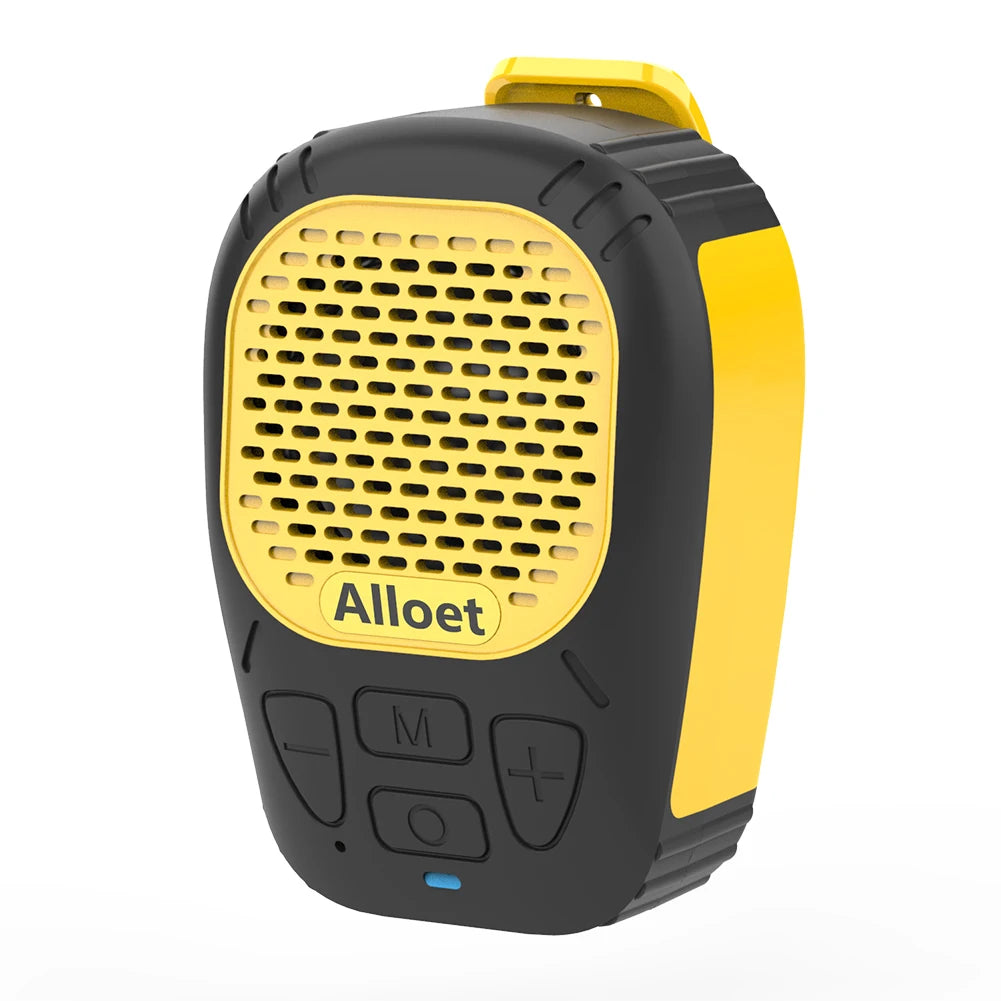Wearable Bluetooth5.3 Speaker Magnetic Clip-On Wireless Speaker Waterproof Portable Sound with Strap for Hands-Free Music/Calls