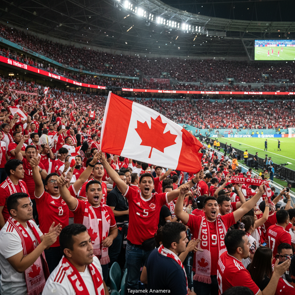Canada Flag – Coupe du Monde – Tayamek Anamera
