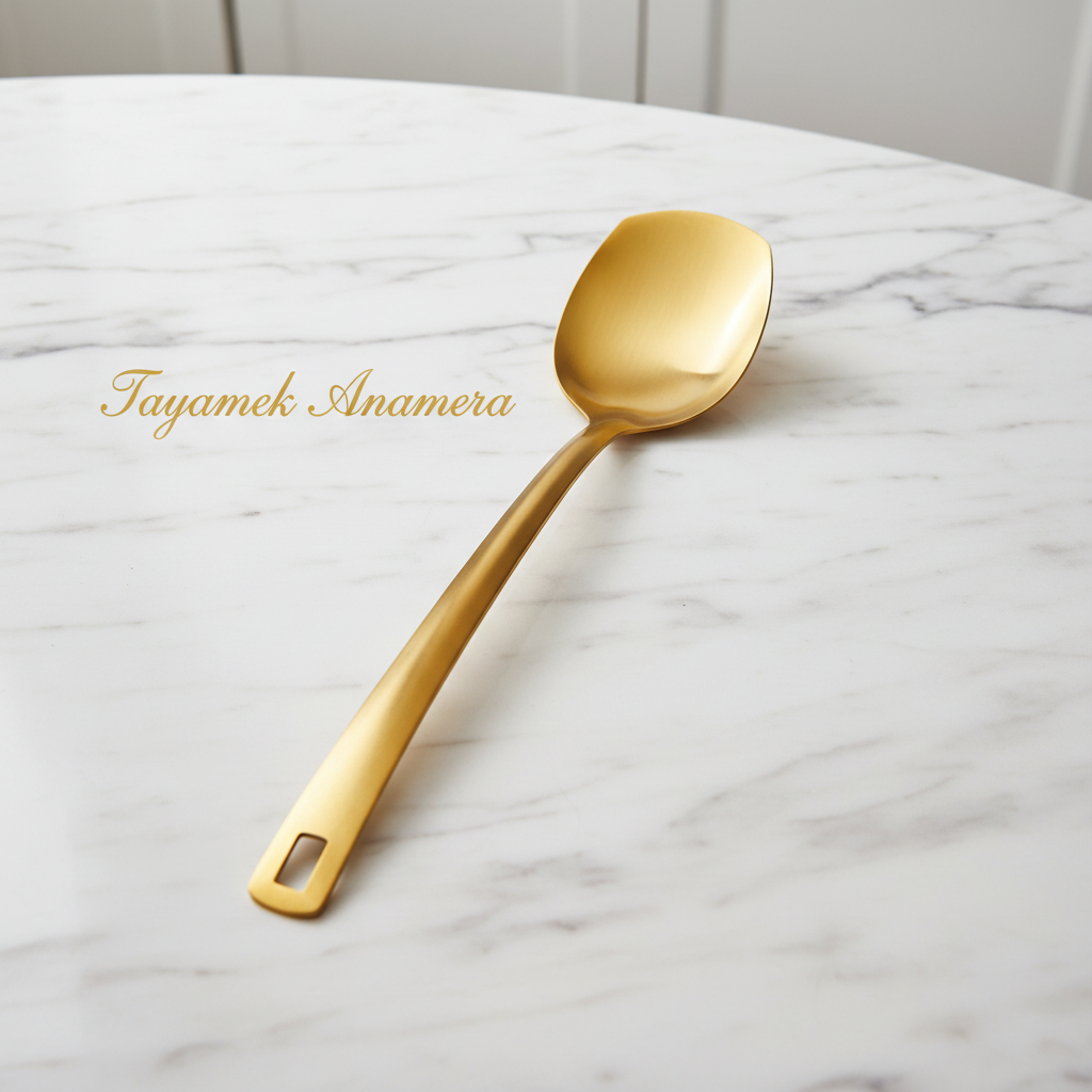 Cuillère à riz dorée - Tayamek Anamera