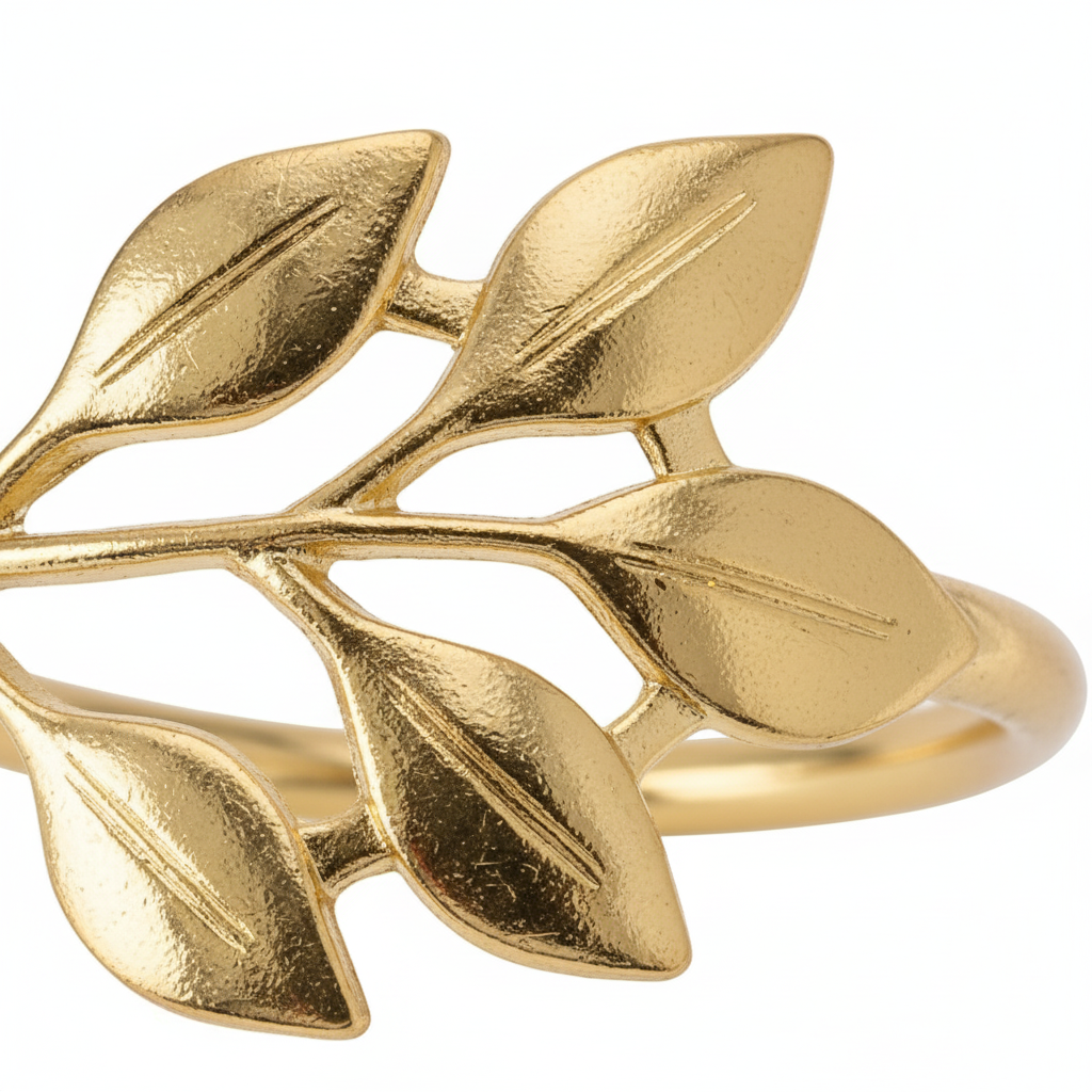 Détail anneau doré