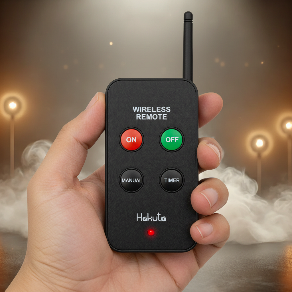 Détail télécommande sans fil