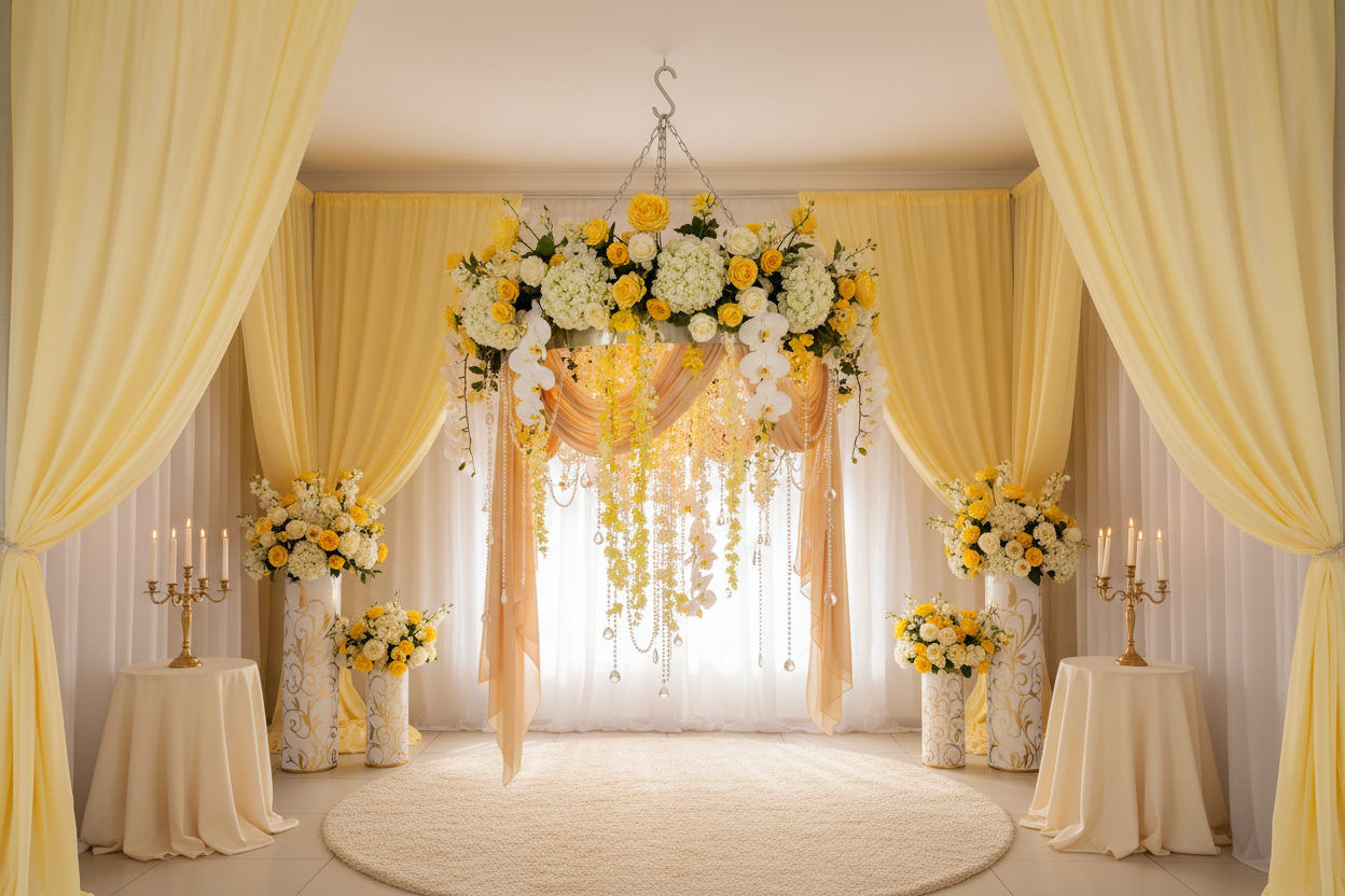 Détail tissu argenté