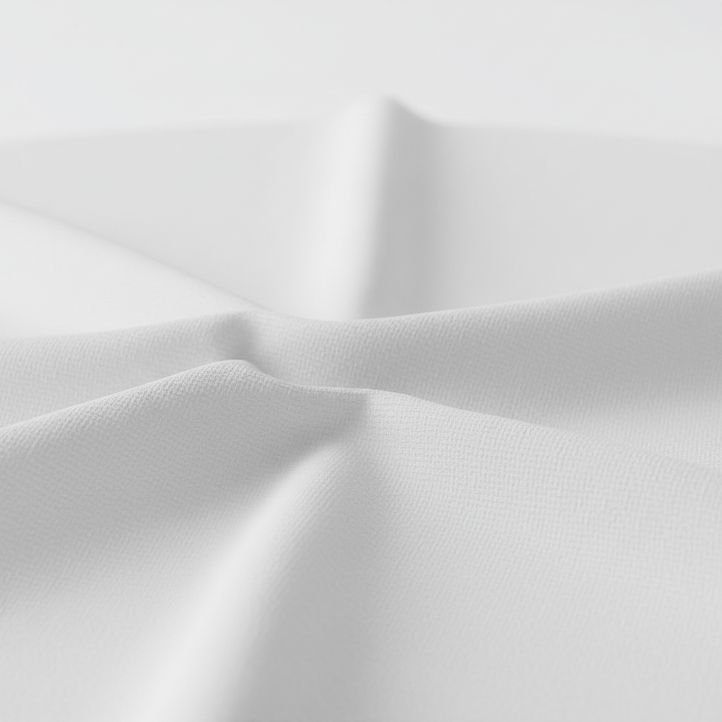 Détail tissu blanc