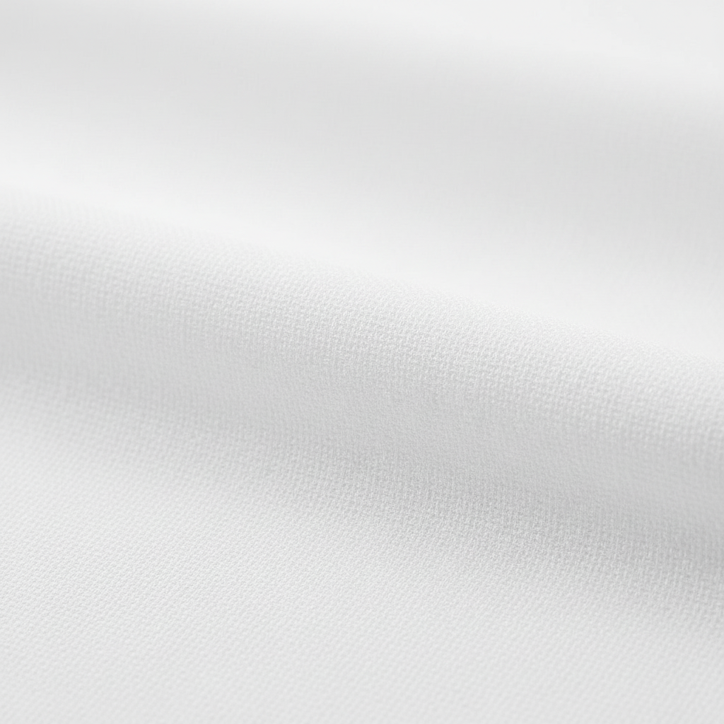 Détail tissu blanc