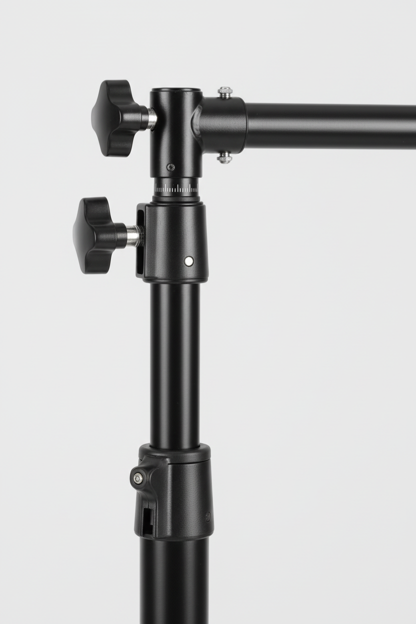 Détails support toile de fond