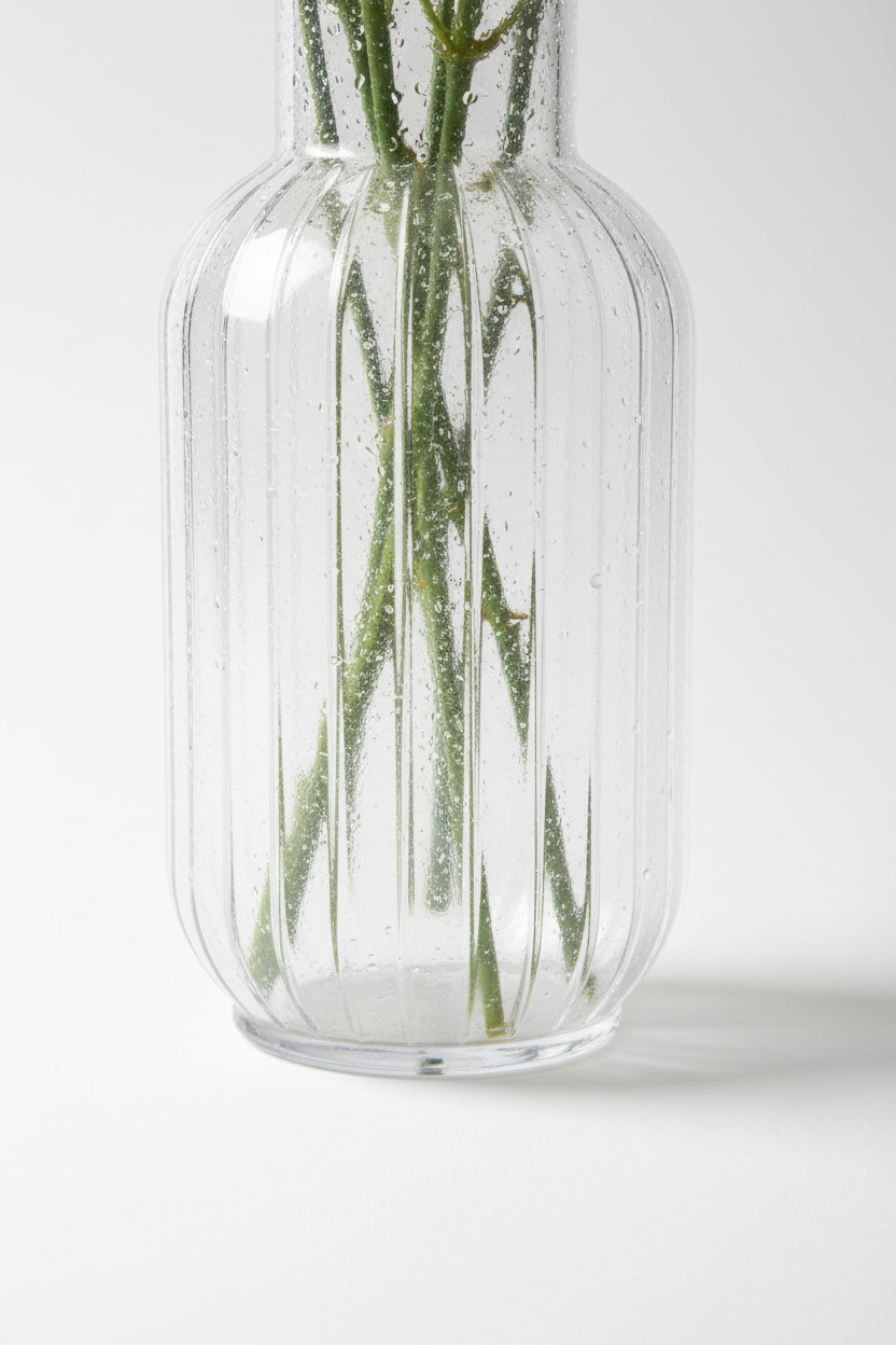 Détails vases striés