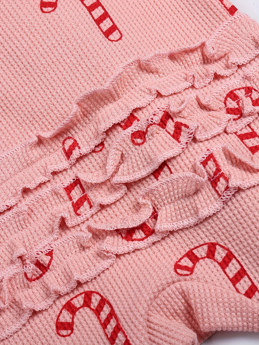 Infant Baby Girls Christmas Clothing New Born Baby Footies Pink Romper, for Outdoor