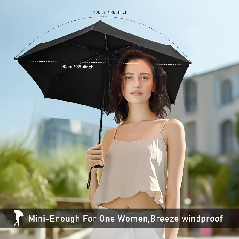 [Portable Umbrella] High-Quality Multi-Color Foldable Mini Pocket Umbrella | Lightweight Portable Travel Umbrella for Christmas, Valentine's Day, Mother's Day, Women's Day, Ramadan, and Birthday Gifts
