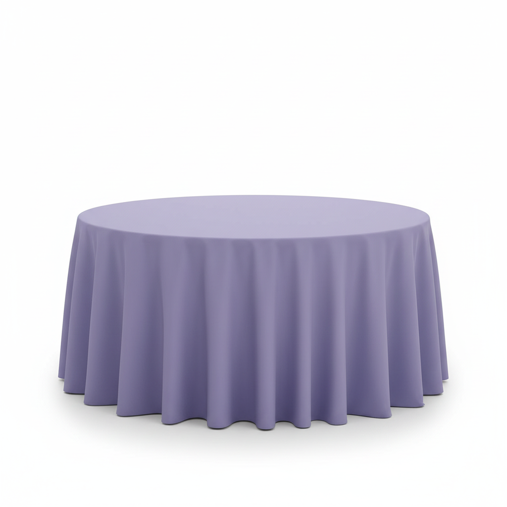 Nappe ronde lavande