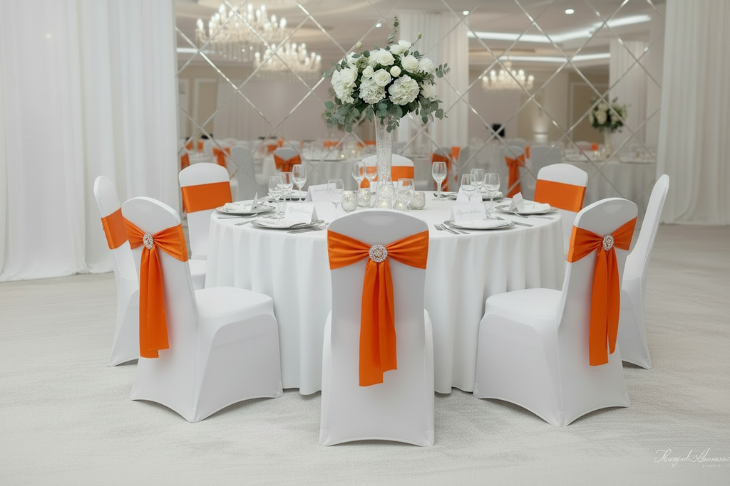 Nappe sur table événement