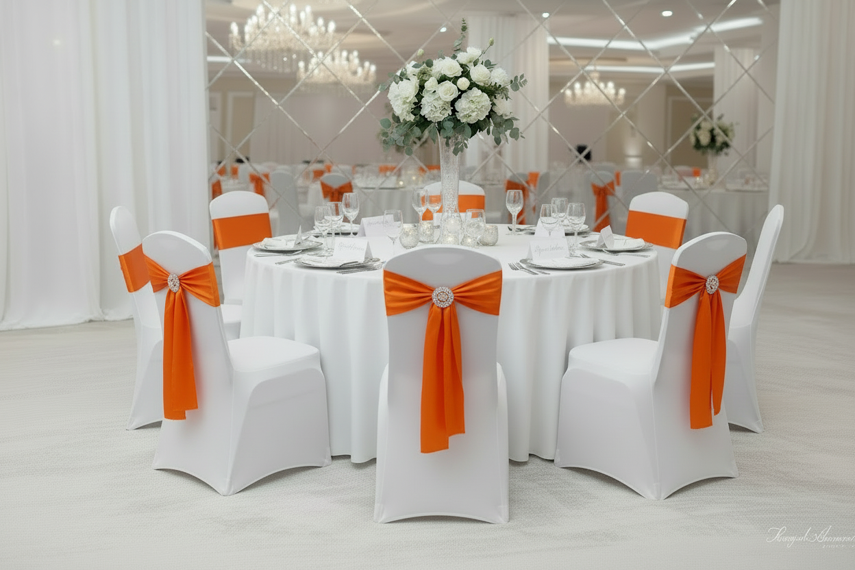 Nappe sur table événement