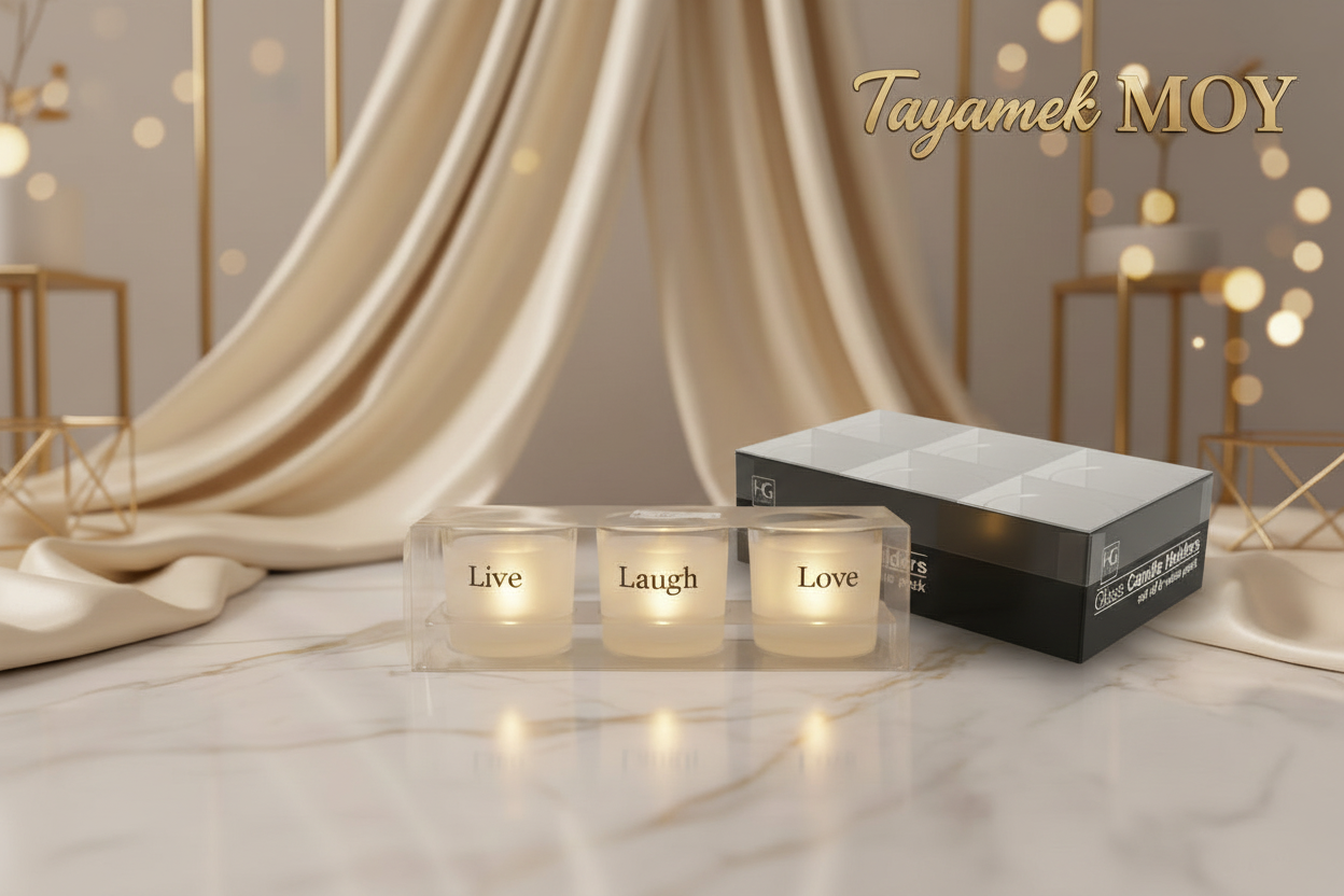 Plusieurs photophores ensemble