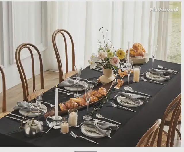 60x126 Inch Polyester Tablecloth - Decor Rental | Tayamek Anamera - Rental