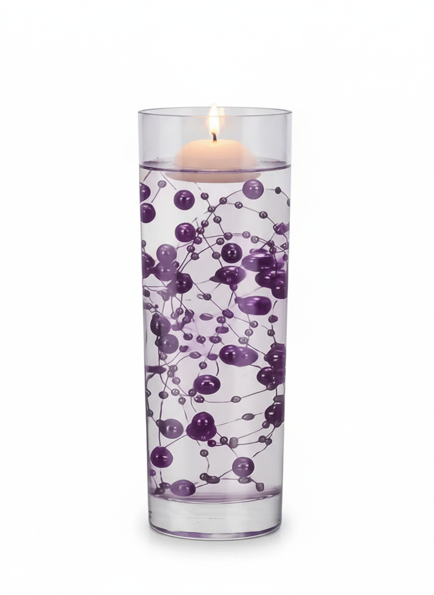 String Beads Candle Decorations