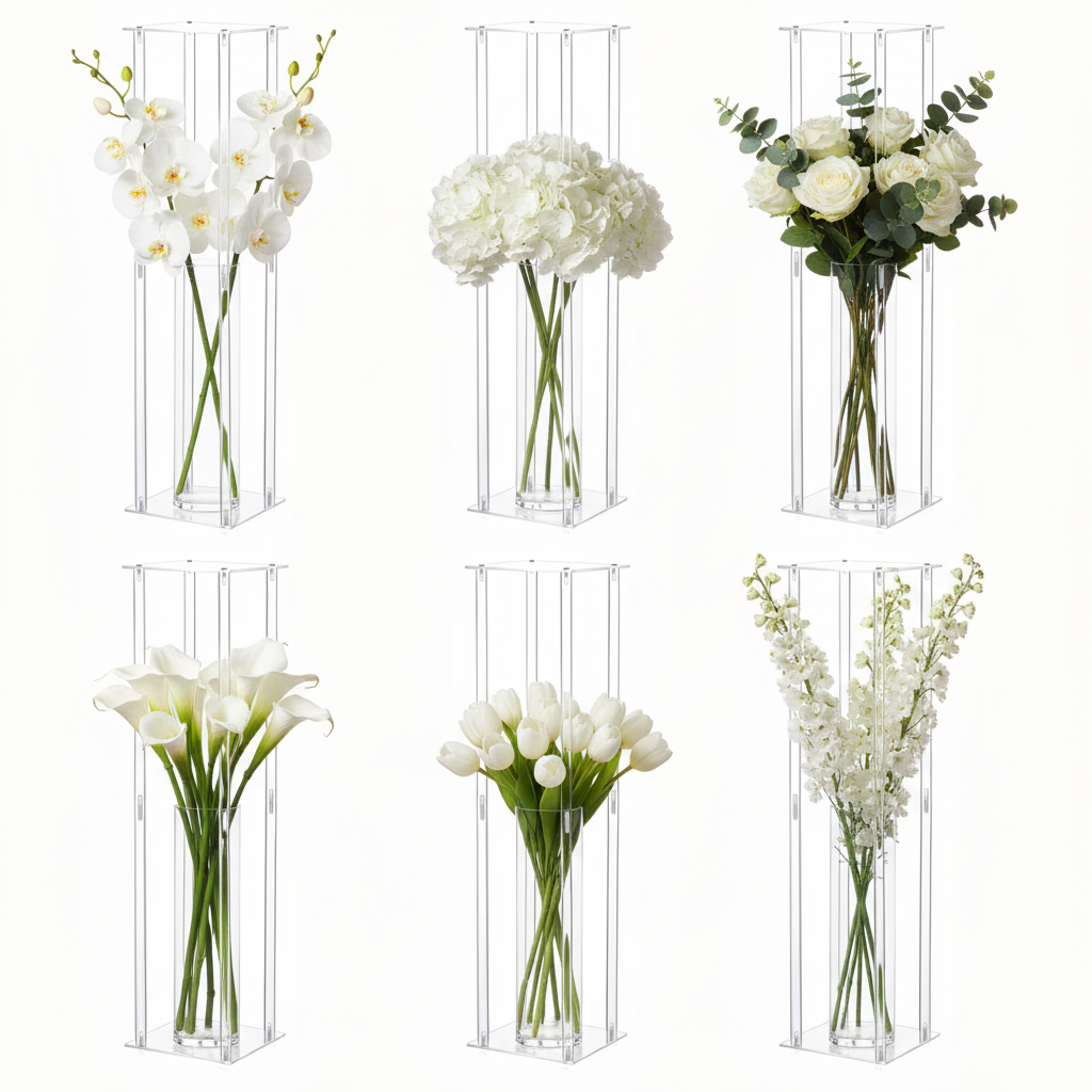 Vases hurricane face